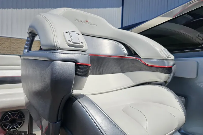 Slide: The Image of 2012 Formula 353 FASTech boat seat with sleek design and premium upholstery. - 97