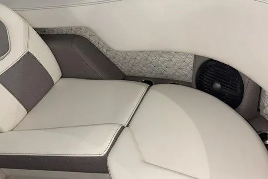 Slide: The Image of Luxurious interior seating of 2026 Alera Marine M23Q with modern design and premium materials. - 7