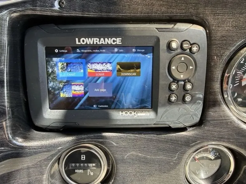 Slide: The Image of Lowrance Hook Reveal on Quest Lanai 2022 dashboard. - 8