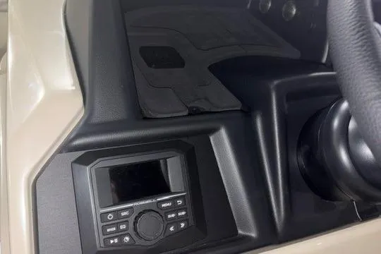 Slide: The Image of Dashboard of 2026 Alera M23L featuring a modern control panel and steering wheel. - 8