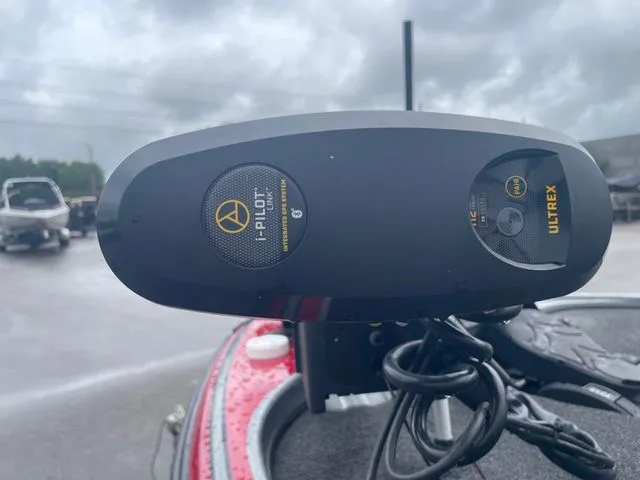 Slide: The Image of Close-up of i-Pilot Ultrex on a 2015 Nitro Z-8 boat. - 6