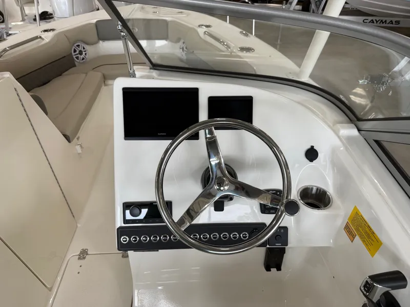 Slide: The Image of Interior view of Key West 239 DFS boat, model year 2026. - 8