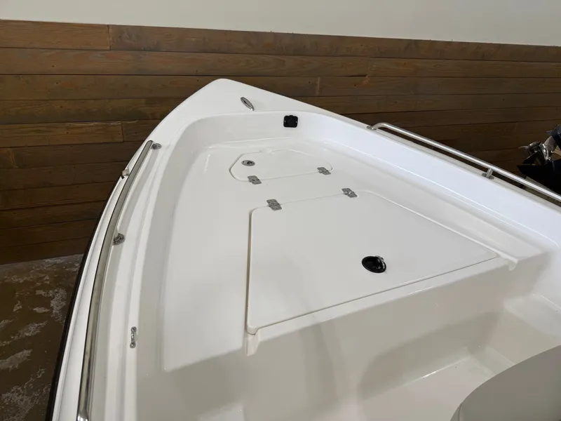 Slide: The Image of Key West 1720 Center Console 2026, bow deck view. - 8