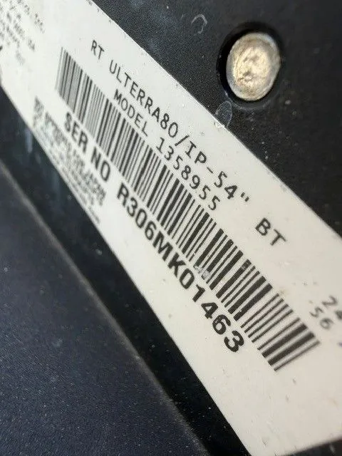 Slide: The Image of Close-up of a serial number label on a 2017 Maverick Mirage 18 HPX-V. - 8