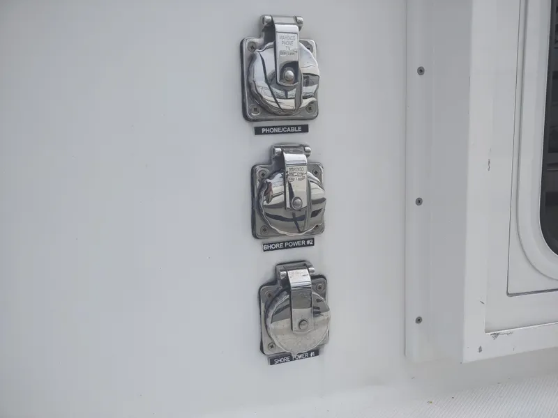Slide: The Image of Connections on a 2005 Nordic Tug 32 boat. - 18