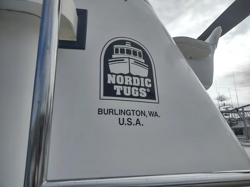 Slide: The Image of Nordic Tug 32 boat, 2005 model, Burlington, WA, USA. - 19