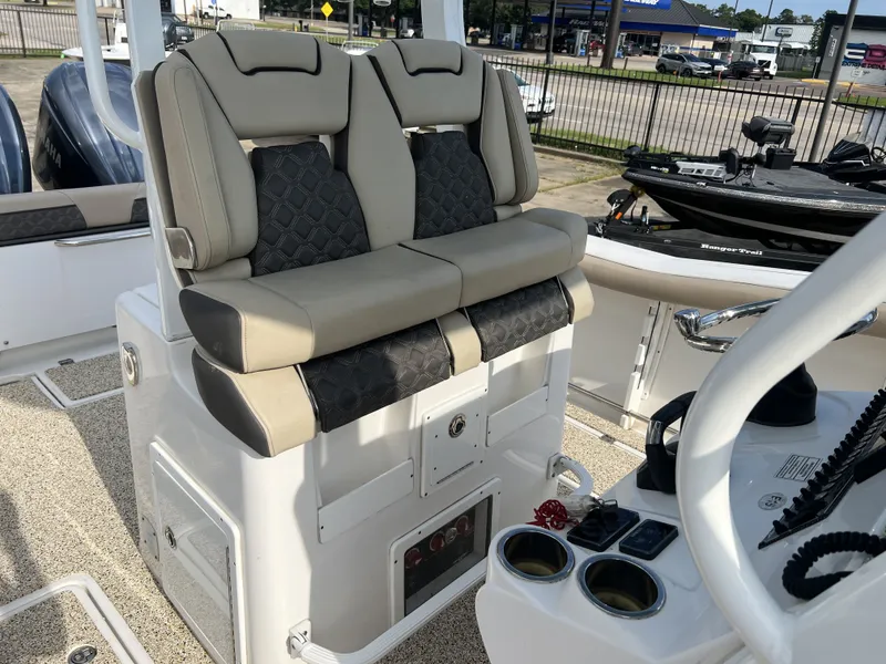 Slide: The Image of Interior of 2021 Tidewater 292 CC Adventure with luxurious seating. - 31