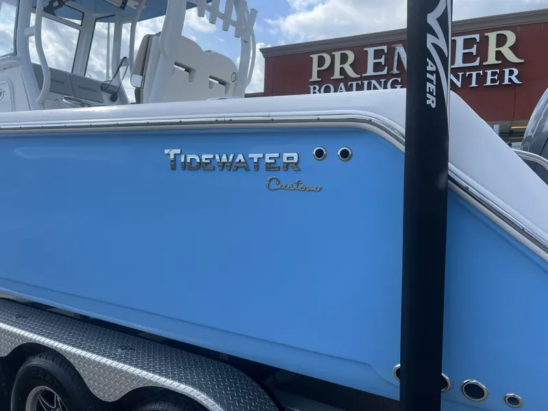 Slide: The Image of 2021 Tidewater 292 CC Adventure boat at Premier Boating Center. - 5