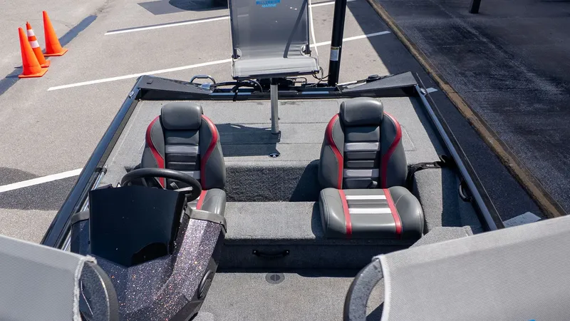 Slide: The Image of Interior view of 2023 Ranger RT178 boat with two seats. - 5