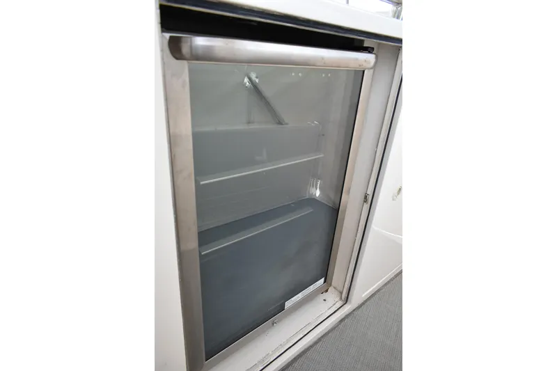 Slide: The Image of Stainless steel refrigerator on 2004 Ocean Alexander 64 Pilothouse yacht. - 28