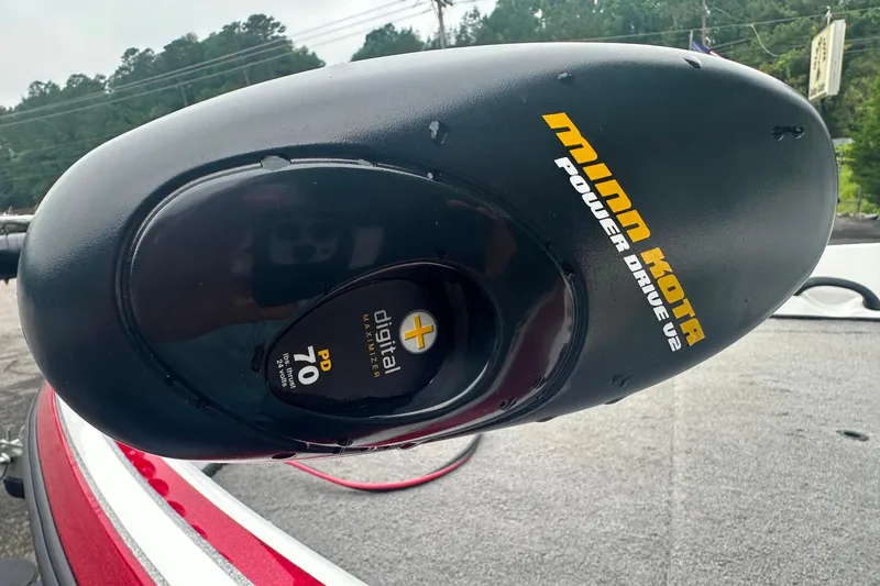 Slide: The Image of Minn Kota Power Drive V2 motor on 2017 Nitro Z19 Sport boat. - 3