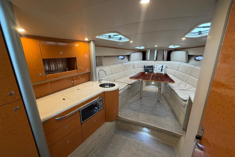Slide: The Image of Luxurious interior of a 2006 Formula 400 Super Sport yacht with modern amenities. - 43
