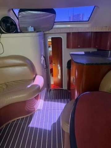 Slide: The Image of Interior of 2005 Sea Ray 390 Motor Yacht, luxurious design. - 13