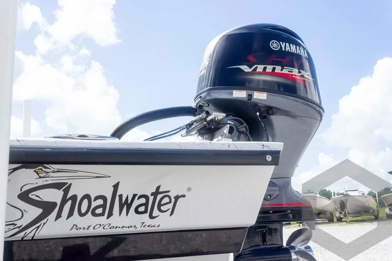 Slide: The Image of 2017 Shoalwater 19' Catamaran with Yamaha VMAX outboard motor, Port O'Connor, Texas. - 10