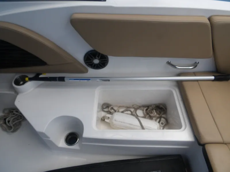 Slide: The Image of Interior of 2024 Sea Ray SPX 230 boat. - 15