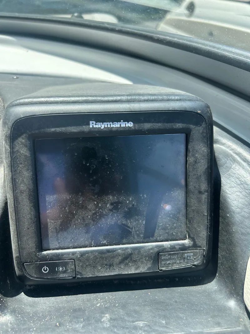 Slide: The Image of Raymarine display on 2019 Crownline E255XS boat. - 17