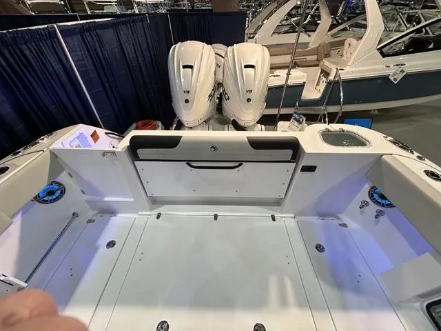 Slide: The Image of Edgewater 340CC Center Console 2025 - 2