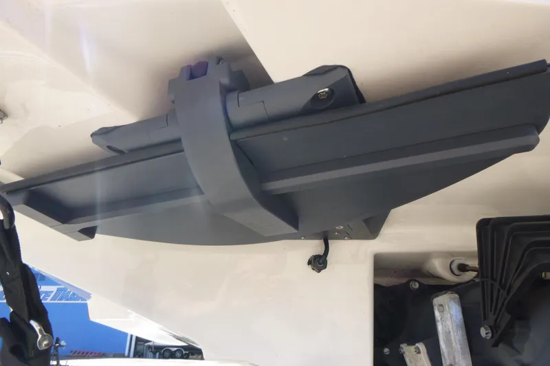 Slide: The Image of 2026 Yamaha Boats 222XD hull detail showcasing advanced design features. - 18