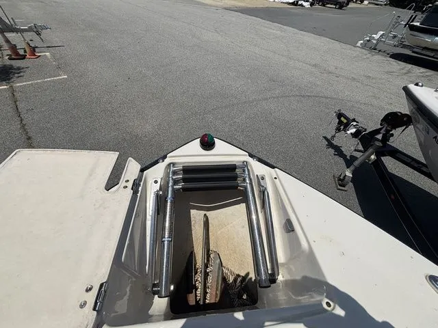 Slide: The Image of Bow of a 2012 Monterey 224 FS BR boat with anchor. - 44