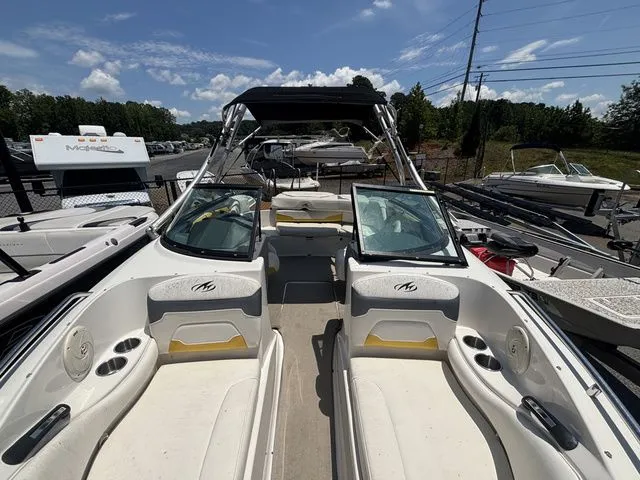 Slide: The Image of Monterey 224 FS BR boat, 2012, with Volvo Penta engine, interior view. - 45