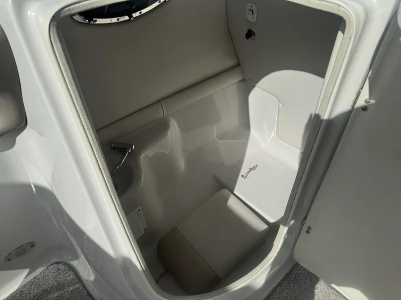 Slide: The Image of Interior of 2008 Crownline Bowrider 270 BR with seating area. - 11