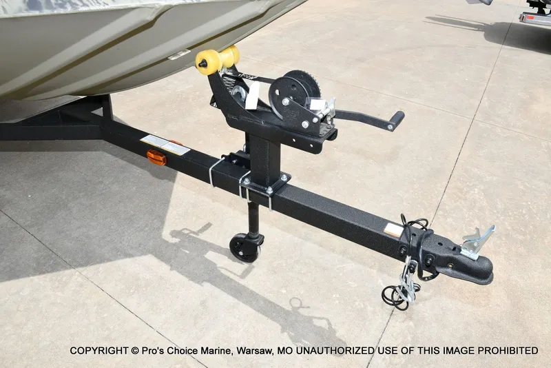 Slide: The Image of Trailer of Tracker Grizzly 1648 Jon 2026 with winch. - 15