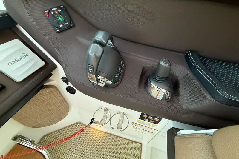 Slide: The Image of Control panel of a 2017 Cobalt A40 Coupe with Garmin navigation system. - 38