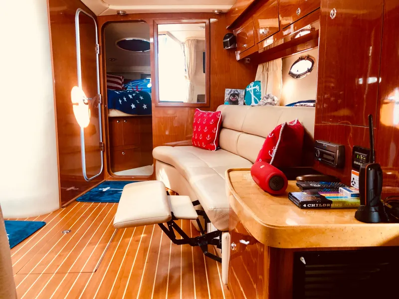 Slide: The Image of Interior of 2009 Regal Commodore 3760 IO yacht. - 16