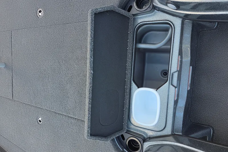 Slide: The Image of Interior view of 2026 Nitro Z20 XL boat storage compartment. - 8