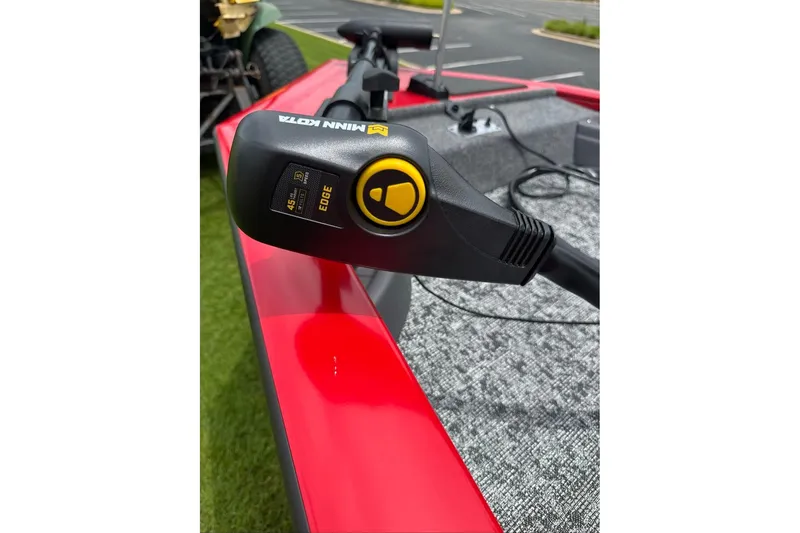 Slide: The Image of Minn Kota trolling motor on 2026 Tracker Pro Team 175 Crappie Edition boat. - 10