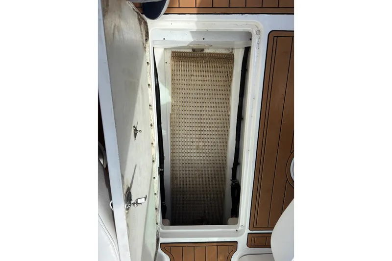 Slide: The Image of In-floor storage compartment on 2008 Sea Ray 270 Sundeck - 33
