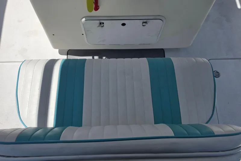 Slide: The Image of Interior wiring of a 2014 Custom Exuma Catamaran 32, showing cables and components. - 61