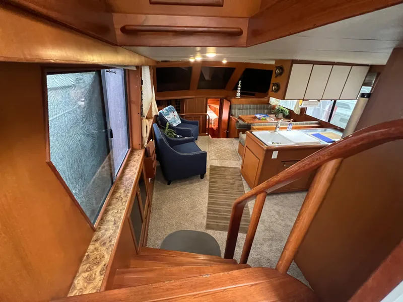 Slide: The Image of Hyatt 51 Aft Cabin Motor Yacht 1998 - 61