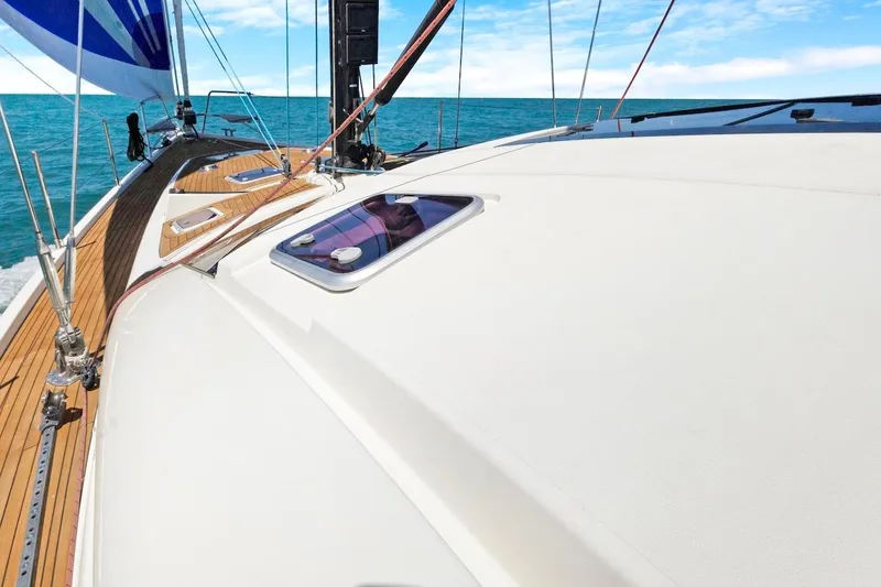 Slide: The Image of Sailing yacht Southerly 57 RS 2011 on open sea with clear skies. - 17