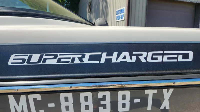 Slide: The Image of Supercharged Yamaha AR192 boat, 2016 model, with license plate. - 36