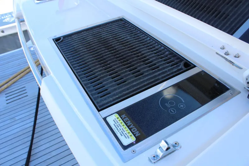 Slide: The Image of Grill on Greenline 48 Coupe yacht, year 2019. - 11