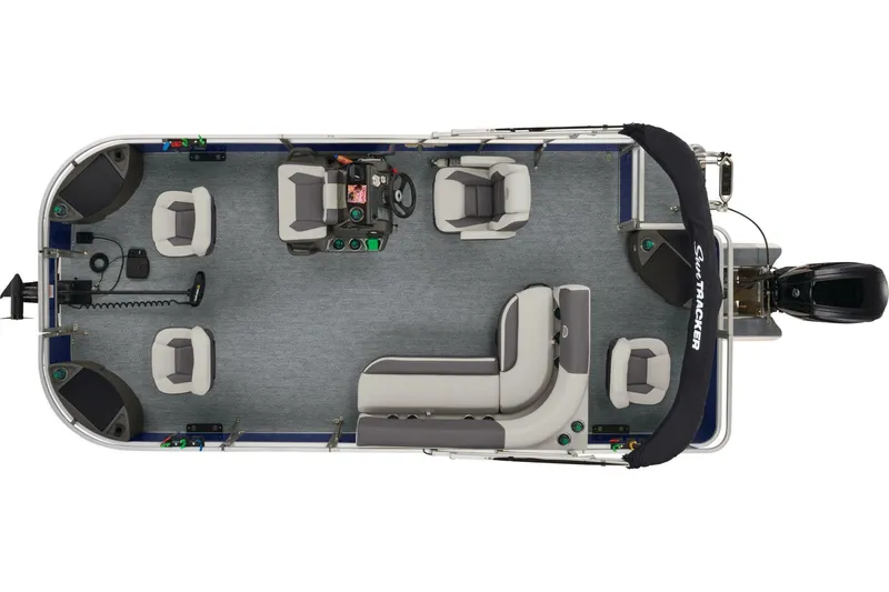 Slide: The Image of Sun Tracker Bass Buggy 18 DLX 2026 - 23