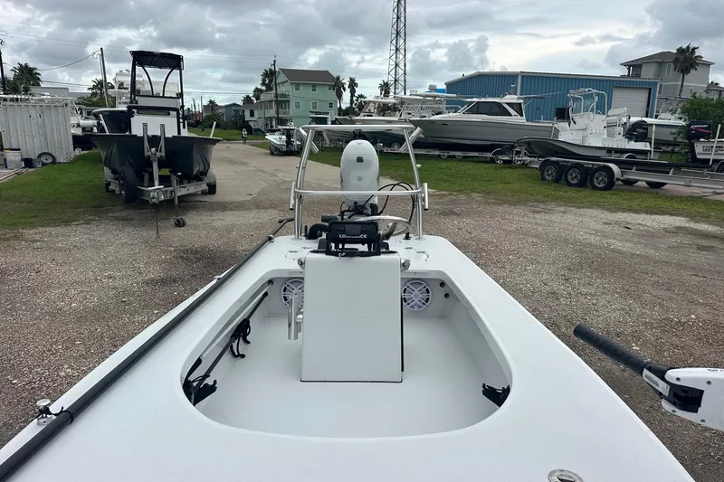 Slide: The Image of 2024 Ankona Advent boat parked in a marina with overcast skies. - 4