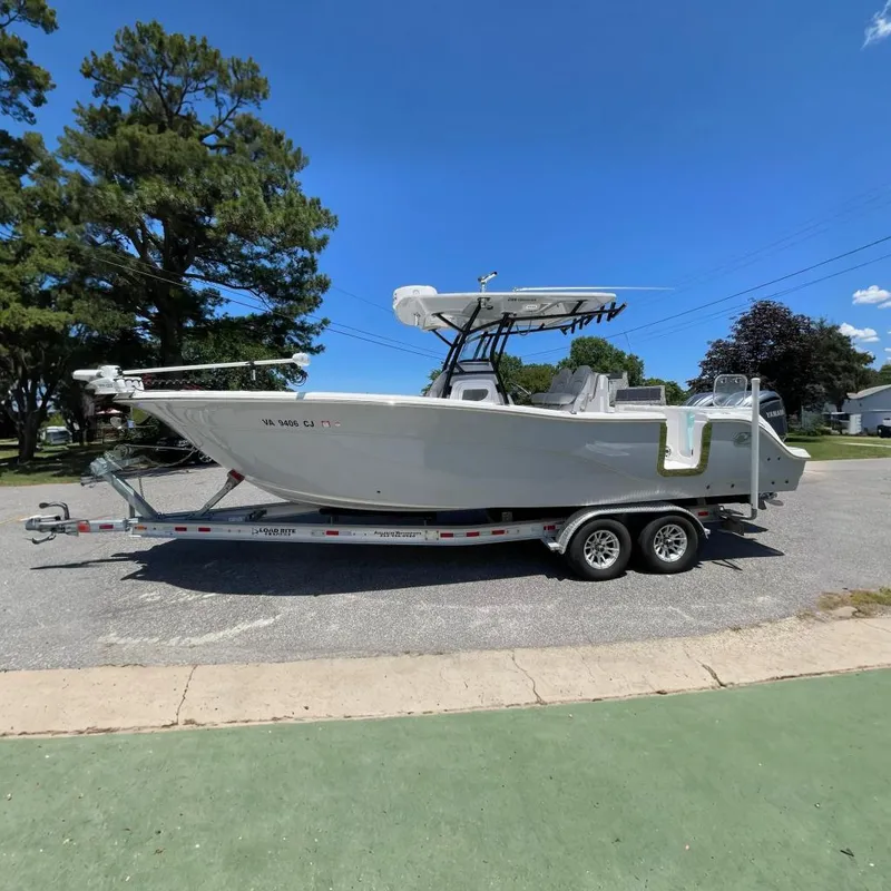 The Image of 2022 SEA FOX 288 COMMANDER TWIN YAMAHA 300'S ON A TRAILER!! - 0