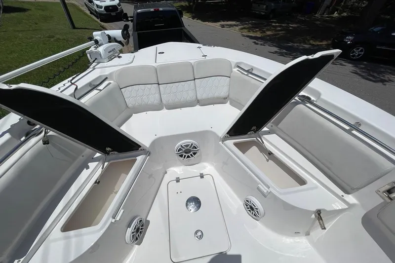 Slide: The Image of BOW STORAGE COMPARTMENTS FINISHED GELCOAT - 13
