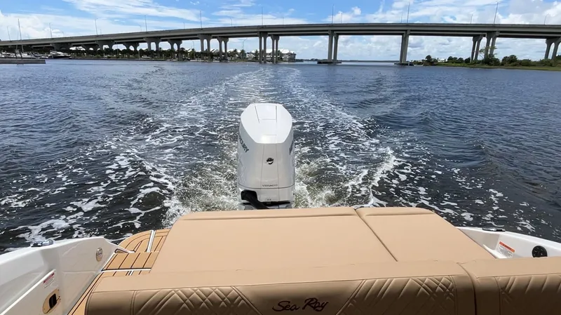 Slide: The Image of Sea Ray SDX 270 Outboard 2027 - 28