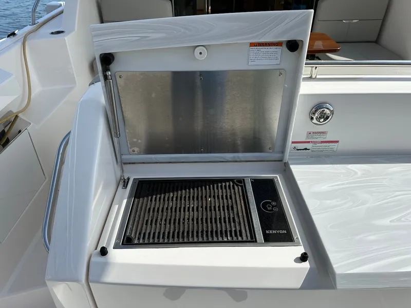 Slide: The Image of Grill on the 2019 Tiara Yachts Coupe 39. - 10