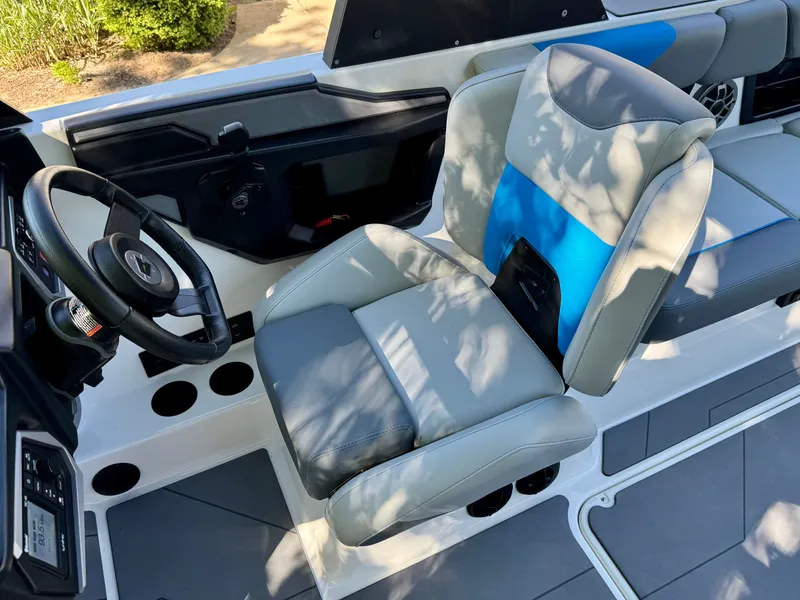 Slide: The Image of Interior of a 2022 Axis Wake Research A24 boat. - 20