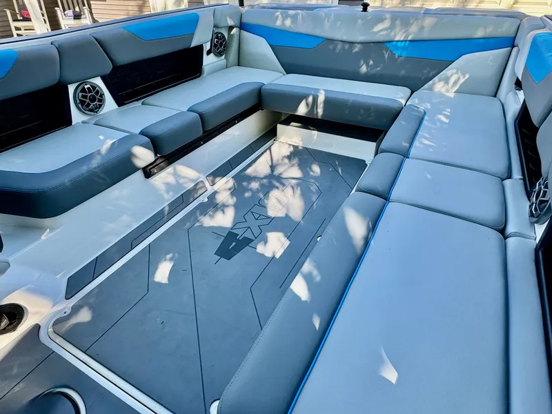 Slide: The Image of Interior of Axis Wake Research A24 boat, 2022 model. - 29