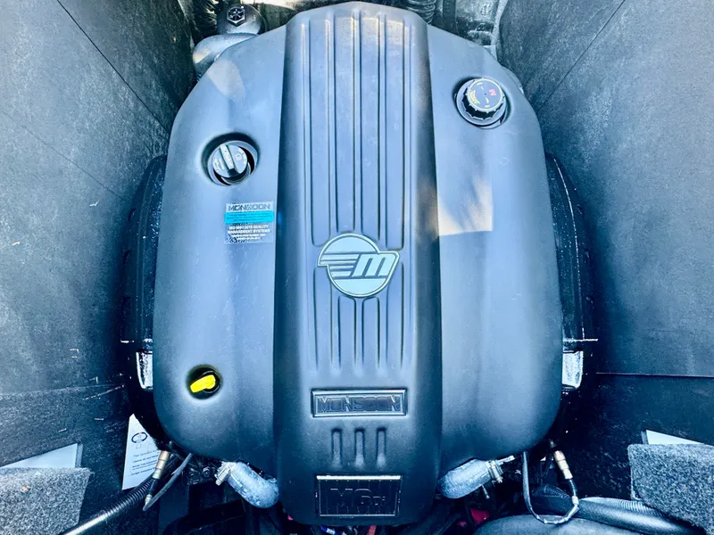 Slide: The Image of Close-up of Axis Wake Research A24 2022 engine. - 35