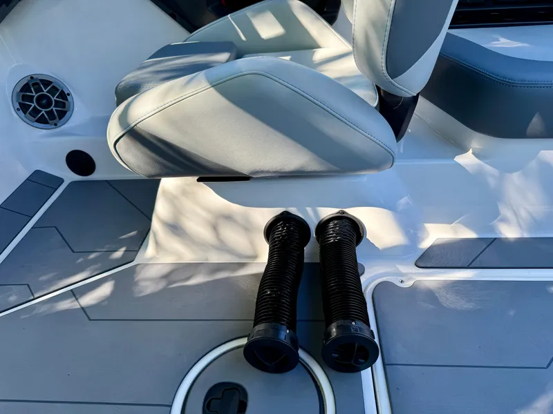 Slide: The Image of Interior of a 2022 Axis Wake Research A24 boat. - 37