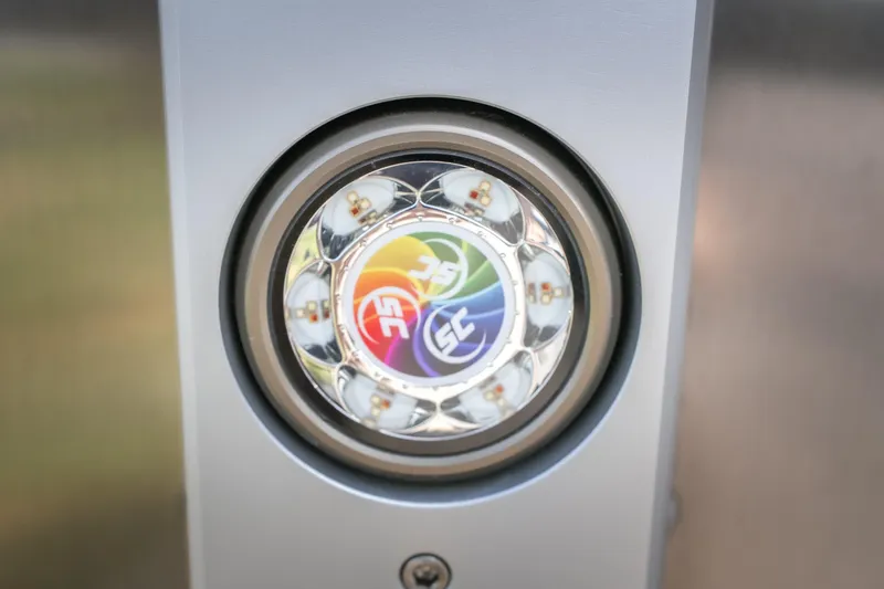 Slide: The Image of LED light detail on JC Sporttoon 26TT, 2026 model, featuring colorful design. - 11