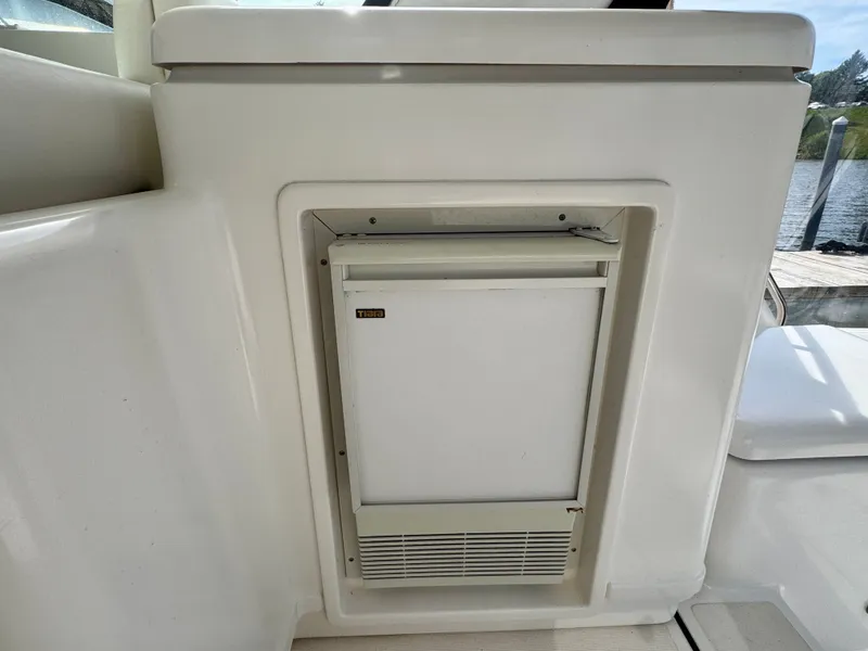 Slide: The Image of Refrigerator on Tiara Yachts 4100 Open, 1999 model. - 28