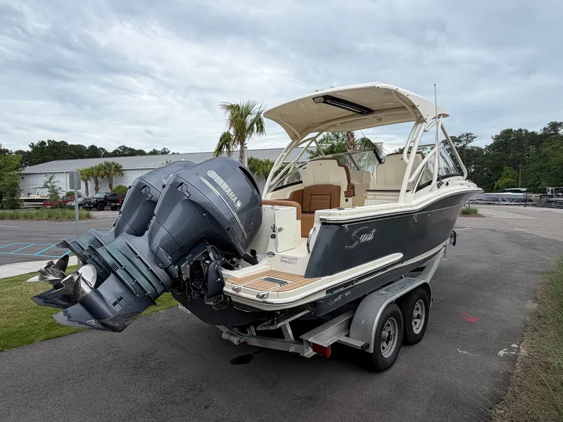 Slide: The Image of Scout 255 Dorado 2017 on trailer, ready for adventure. - 3