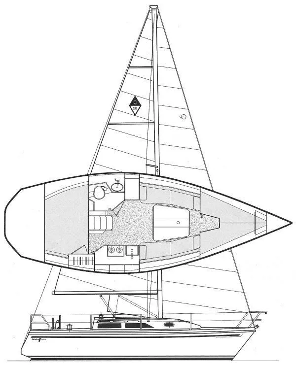 Slide: The Image of Catalina 28 1990 - 41